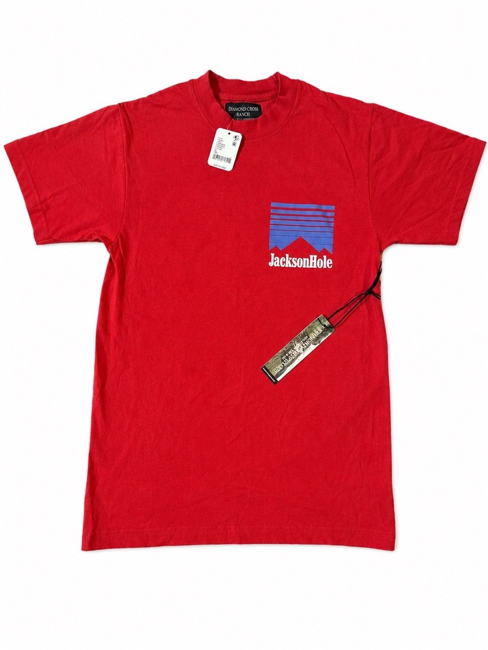 Jackson Hole Red Graphic Short Sleeve Tee
